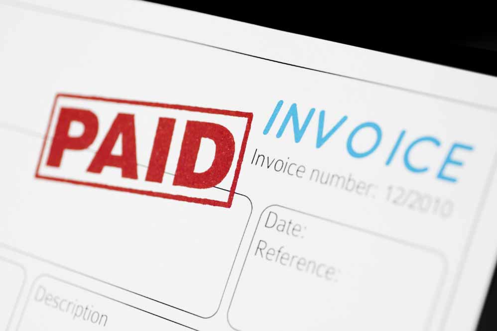 paid invoice in Kennesaw, GA