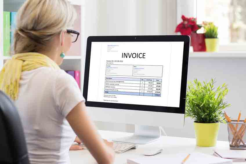 how to create a business invoice