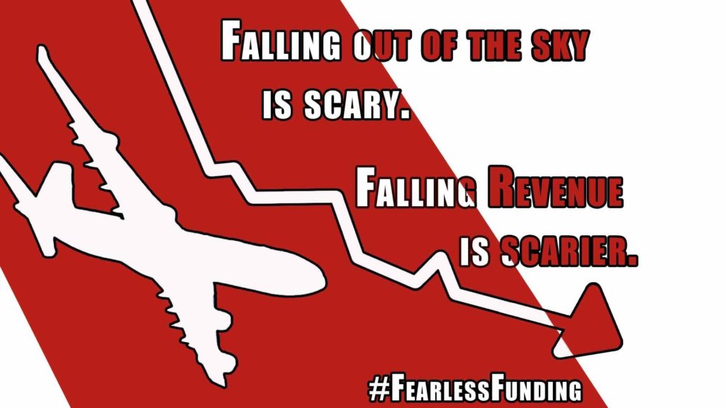 falling revenue fearless funding