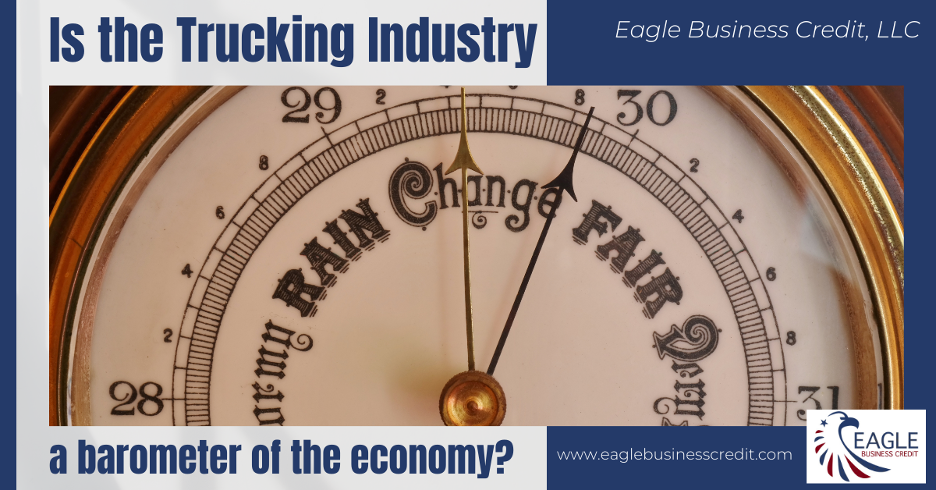 Is the Trucking industry a barometer of the economy?